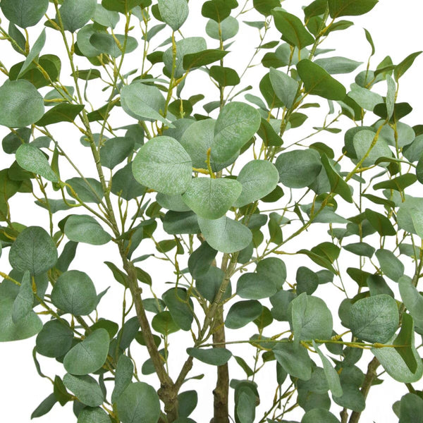Artificial 6.5Ft Eucalyptus Tree in French Crock Planter