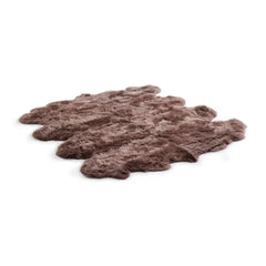 Bowron Longwool 100% Sheepskin Octo Rug in 5 Colours