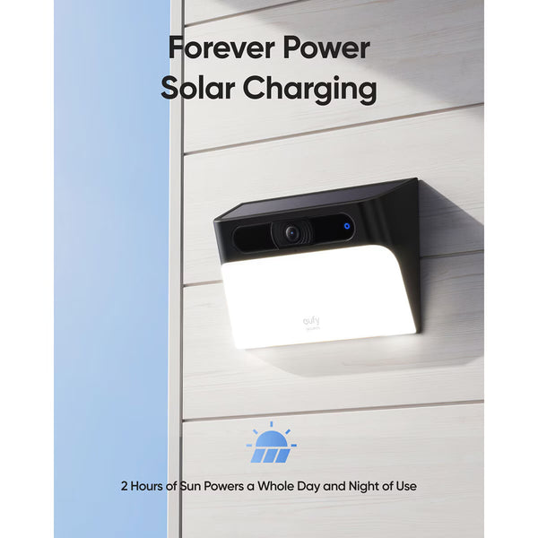 Eufy Solar Wall Light Cam S120 2 Pack - No Monthly Fees