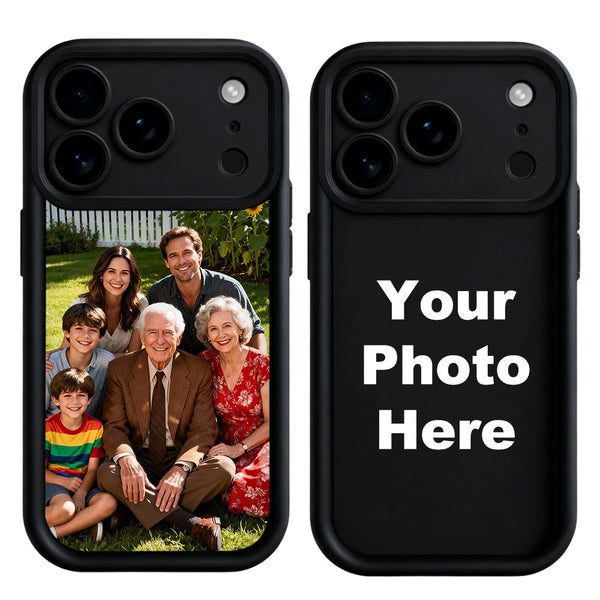 Phone Case - Custom Photo Thick Soft Phone Case - Personalized Case for Iphone 17/ 16/ 15/ 14/ 13/ 12/ 11 Pro Max/ Pro/ Plus, Full Coverage Protection, Scratch-Resistant & Wear-Resistant, Creative Gift for Family & Friends on Birthdays, Christmas