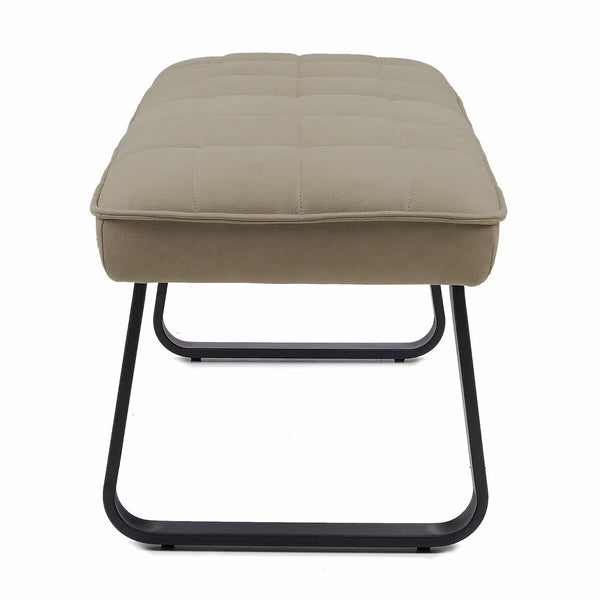 Indus Valley Reva Beige Corner Bench Set, Left Hand Facing