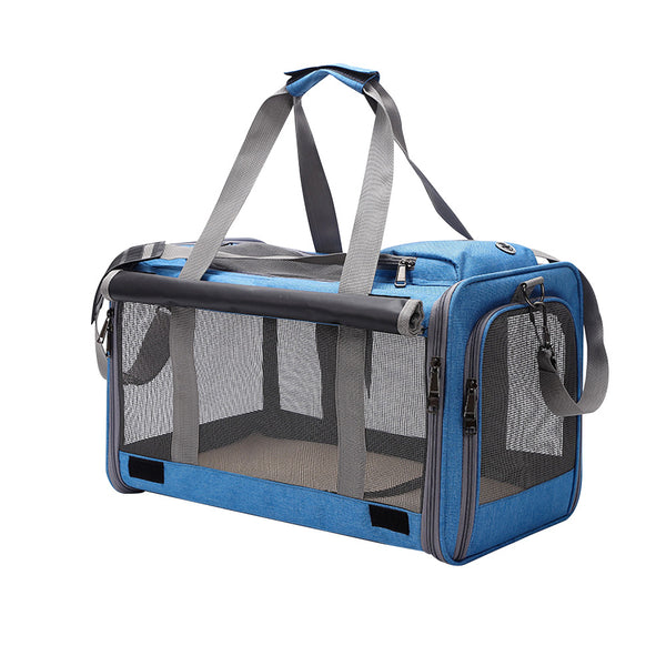 Large Pet Carrier Bag Portable Soft Fabric Fold Dog Cat Puppy Travel Bag in UK