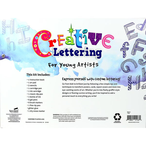 Young Artist Creative Lettering