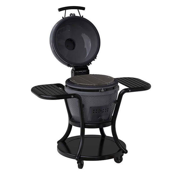 Pit Boss 24” (60 Cm) Ceramic Kamado Charcoal Barbecue Grill + Cover in Grey