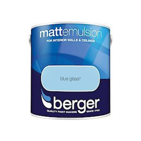 Berger Matt Emulsion 2.5L Blue Grass