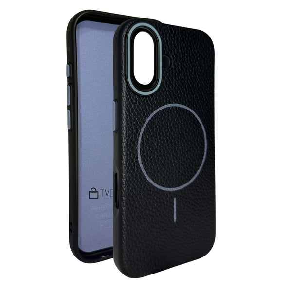 TVELO Clear Phone Case for iPhone 17, iphone 17 air, iphone 17 pro, iphone 17 pro max, Transparent Slim Fit Hard Protective Cover, Shockproof Mobile Case black greay