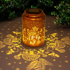 Christmas Gifts for Women Birthday ,Hummingbird Solar Lanterns Garden Ornaments Outdoor, Unique Gifts for Mum Grandma Women, Metal Solar Lanterns outside for Yard, Patio, Backyard, Porch