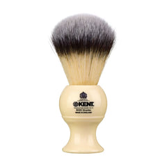 Kent Large Synthetic Shaving Brush, Ivory White
