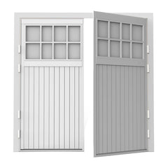 Cardale Bedford Side Hinged Garage Door with Installation in 3 Colours