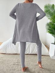Autumn clothing, casual and elegant Women's three-piece set, stretch fabric, Women's loungewear, suitable for Christmas, holidays, dates, outdoor, beautiful Women's suit.