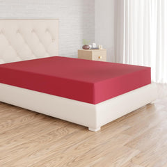 Amazon Basics Soft Microfibre Single Fitted Sheet, Deep Pocket 12 Inch (30 Cm), White