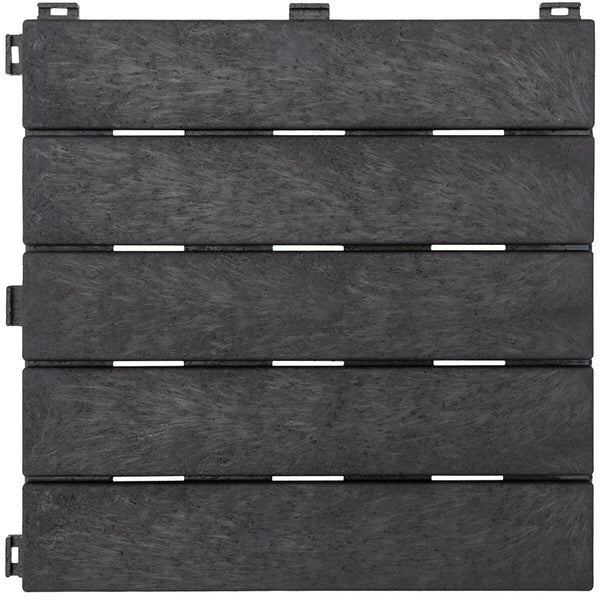 Easy Tile Cosmo Recycled Rubber Deck Tiles (300 X 300 X 15 Mm) - 10 Pack