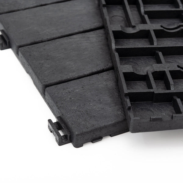 Easy Tile Cosmo Recycled Rubber Deck Tiles (300 X 300 X 15 Mm) - 10 Pack