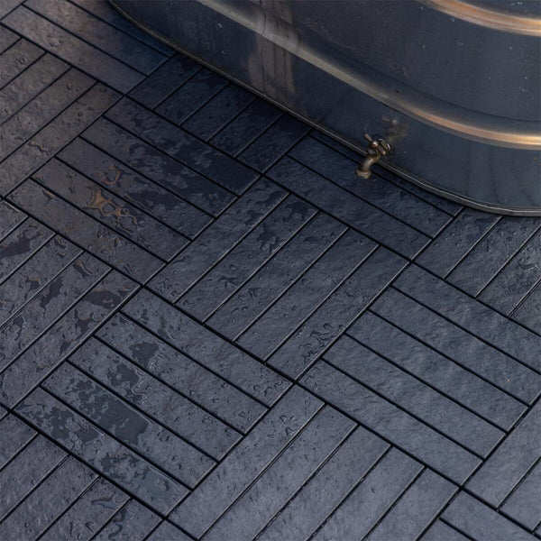Easy Tile Cosmo Recycled Rubber Deck Tiles (300 X 300 X 15 Mm) - 10 Pack
