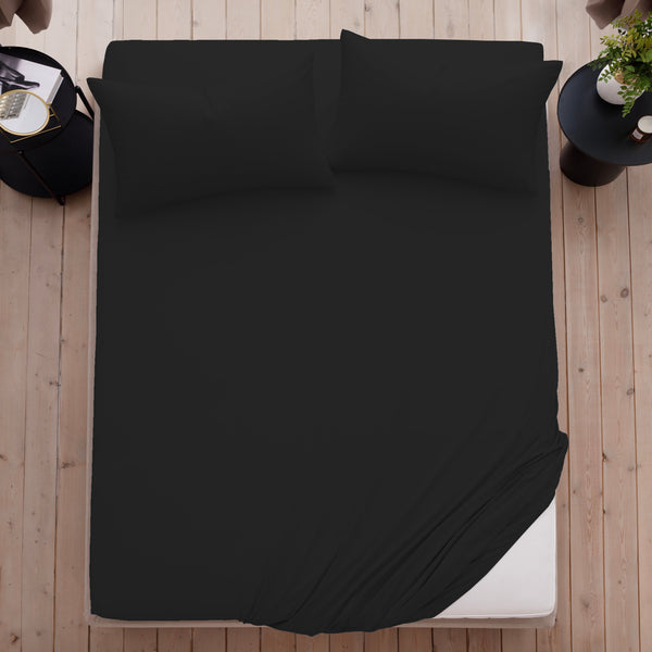Surprise Colour Fitted Sheet OR Pillowcases | Ultra Soft Wrinkle Free Breathable Bed Sheet With Secure Fit Elasticated Corners | Fade Resistant & Easy Care | Random Colour Sent for Added Fun | LOCAL WAREHOUSE | UK BRAND
