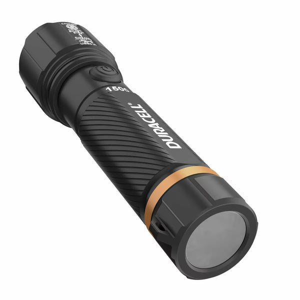 Duracell 1500 Lumen Dual Power Flashlight, 4 Pack