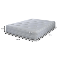 Hybrid Tufted Extra Deep Memory Foam with Open Coil Spring Mattress