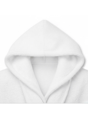 Luxury 100% Cotton Hooded Bathrobe | Soft Terry Towel Material Premium | One Size That Fits All Absorbent & Comfortable Robe for Men & Women Robe for Bathroom, Spa & Home