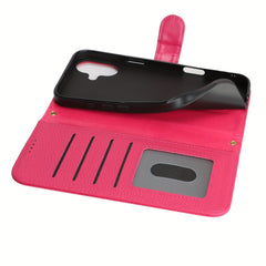 Phone Case: Magnetic Closure Genuine Leather Wallet Case for iPhone 17 Series RFID Blocking 4 Card Slots Premium Protection for 17 Pro Max 17 Air 17 Pro