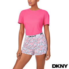 DKNY Ladies Tee & Boxer Pyjama Set