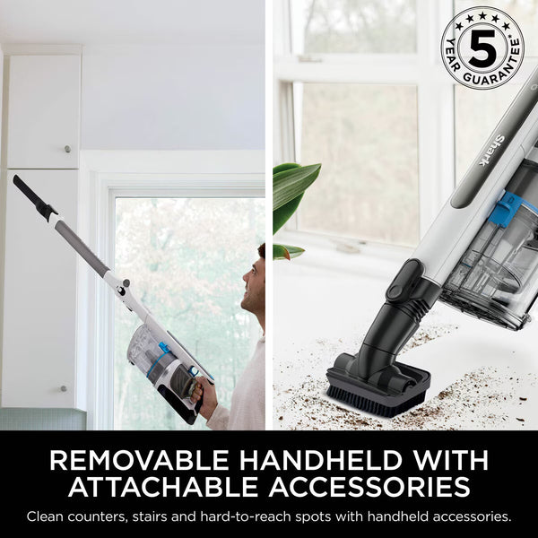 Shark Powerpro Pet Cordless Stick Vacuum, with anti Hair Wrap & Floor Detect IZ380UKT