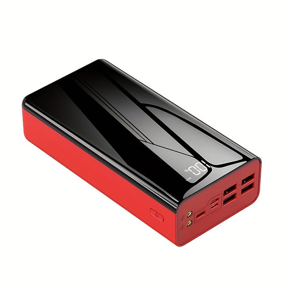 50000Mah Large Capacity Fast Charging Power Bank, LED Power Display, Type-C Bidirectional Fast Charging, Five Outputs, Two Inputs, Suitable for Charging for Iphone/ for Samsung/Android Electronic Devices, Outdoor Portable Emergency Power Backup Battery Pa