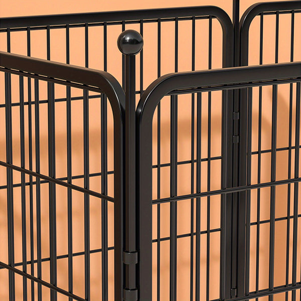 Portable Foldable Dog Gates Dog, Fence  and Medium- Sized Dog Household Fence - Multi- Functional Isolation for Pet Puppy Safety