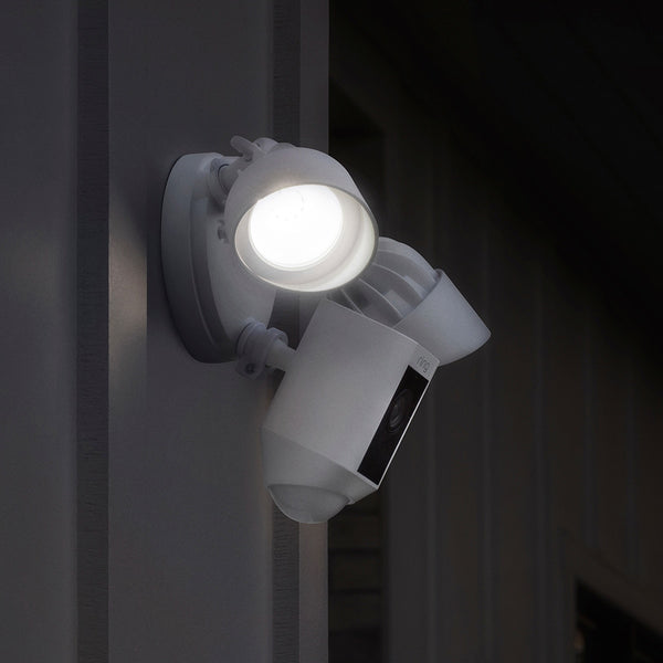 Ring Hardwired Floodlight Cam Plus in White - 2 Pack
