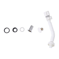 Ceramic Counter Top Sink Hand Washing Basin Modern Bathroom Cloakroom Sink Bowl with Waste Pipe Kits 410*340*140mm