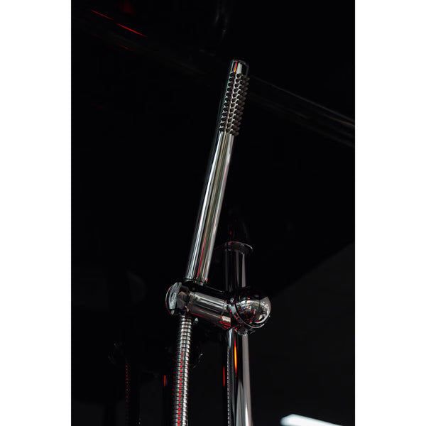 Insignia All in One Steam Shower & Infrared Sauna with Aromatherapy in Black - 1450 X 900Mm