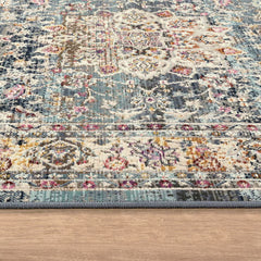 Concept Looms Vintage Kashan Blue Rug, in 3 Sizes