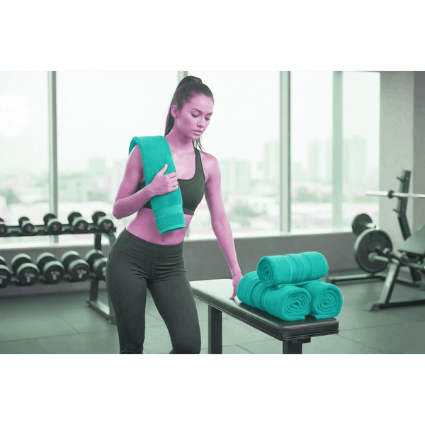 Pack of 4 Jumbo Bath Sheets Set 100% Egyptian Cotton (80x140 CM) Quick Dry 500GSM Highly Absorbent Soft Feel Bath Sheets XL Bathroom Towel Perfect for Daily Use