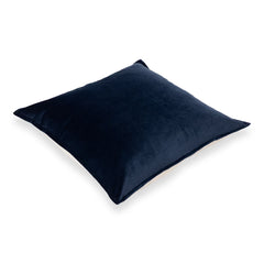 Velvet Feather Filled Deco Cushion 55 X 55 Cm, Beluga