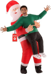 Morph Inflatable Santa Costume Adult, Blow up Santa Costume, Inflatable Christmas Costumes, Christmas Fancy Dress