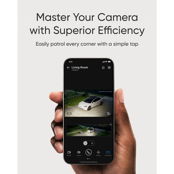 Eufy Floodlight Cam E30 Outdoor Security Camera with Built-In Lights - No Monthly Fees