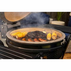 Pit Boss 24” (60 Cm) Ceramic Kamado Charcoal Barbecue Grill + Cover in Black