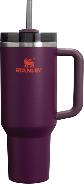 STANLEY Quencher H2.0 Flowstate Tumbler 1.2L - Cold for 11 Hours - Iced for 48 Hours - Metal Water Bottle with Straw, Handle and Lid - Dishwasher Safe - Travel Mug for Cold Drinks
