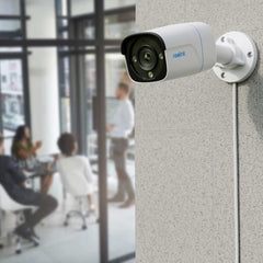 Reolink 8MP (4K) UHD NVR Poe AI 16 X Channel / 8 X Bullet Camera Kit with 4TB HDD