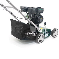 Webb 212Cc 40Cm Hand-Propelled Petrol Lawn Scarifier and Raker - Model WEPS400