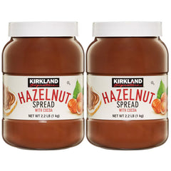 Kirkland Signature Hazelnut Spread, 2 X 1Kg