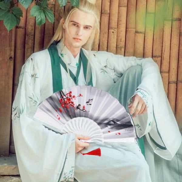 Folding Fan Hand Held Bamboo Fan Chinese Style Wedding Party Dance Fans hot