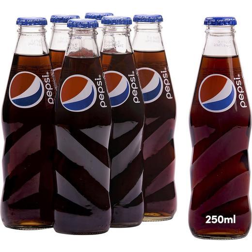Pepsi Original Sparkling Soft Drink in Glass Bottles, 24 x 250ml Case – Ideal for BBQs, Parties & Family Events