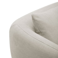 Aiden & Ivy Holley Beige Fabric 5 Piece Modular Sofa