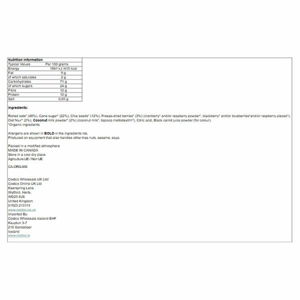 Prana Overnight Oats & Chia, 800G