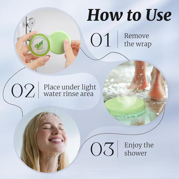Birthday Gifts for Women: Linkax 8 Pcs Shower Steamers Aromatherapy Bath Bombs SPA Self Care, Small Relaxation Thank You Gifts for Women Men Mum, Christmas Stocking Fillers Stuffers for Teen Girls