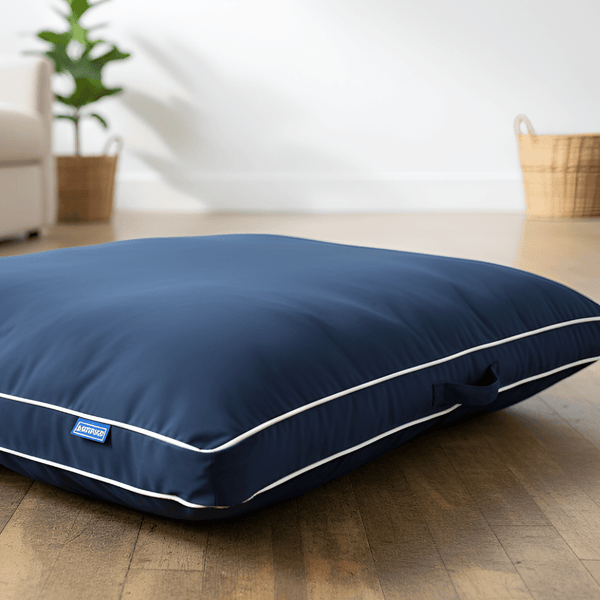 Dog Bed Waterproof, Plush Dog Mattress, Machine Washable, Medium & Large Sized, Cozy Dog Bed, Dog Sleeping Mattress, Black, Grey, Blue, Charcoal & Silver