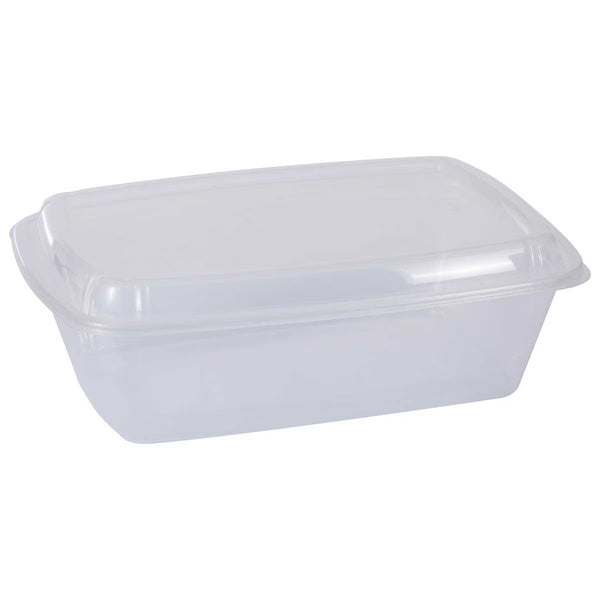Cafe Express Plastic Containers & Lids, 42 Pack