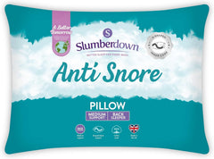 Slumberdown Anti Snore Pillow Medium Support