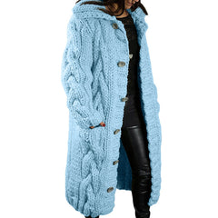 2025 New Fashionable Loose Cardigan for Women in Europe And America, Casual Long Sweater Jacket