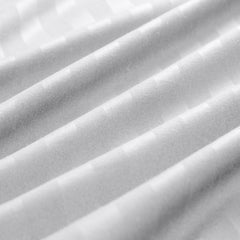 3pcs Lightweight Stripe Duvet Cover Set – Soft Breathable Microfiber Bedding Set, Cool Fresh Spring Summer Design, Easy Care, Includes 2 Free Pillowcases, All seasons use